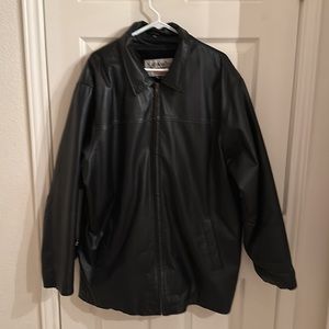 American Leather 3/4 mid Coat Black 2XL